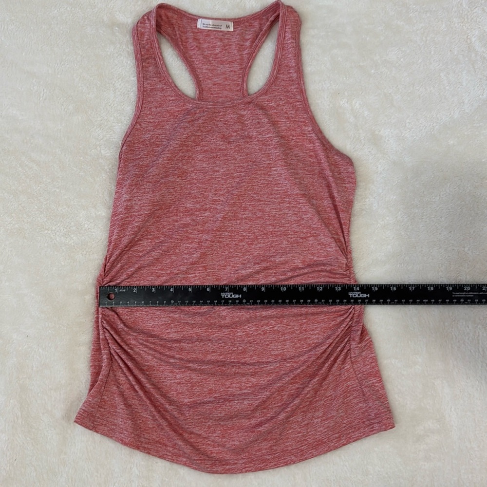 We Are The Advocate Of Healthy Breastfeeding Maternity Orange Tank Top Sz Medium - Picture 4 of 7